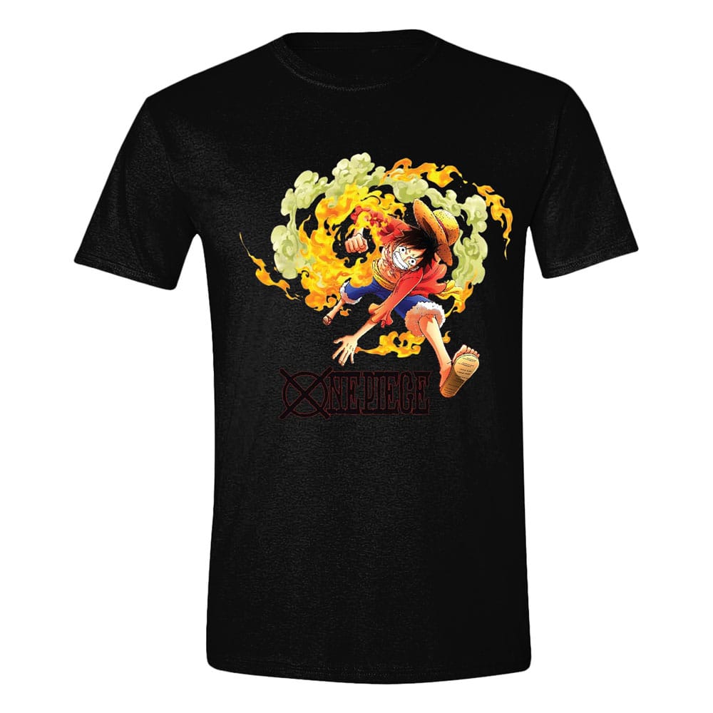 One Piece Luffy Attack T-Shirt Maat S