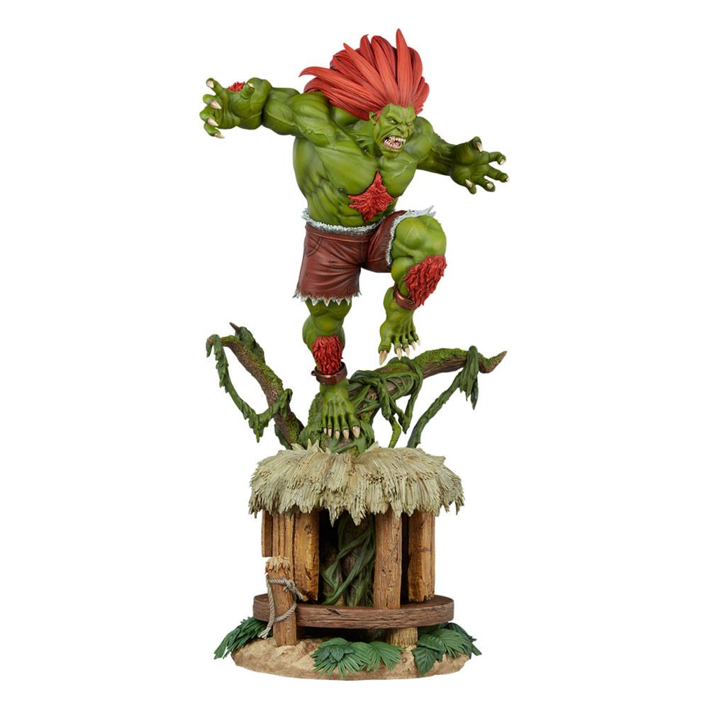 Street Fighter Blanka Statues Combo