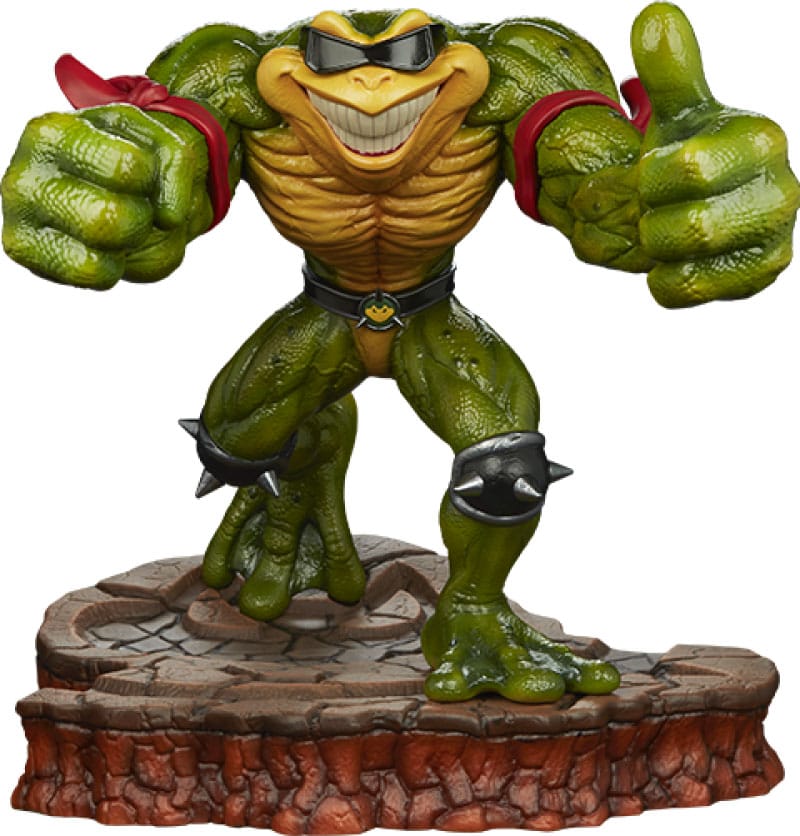 Battletoads Statue Rash 30 cm
