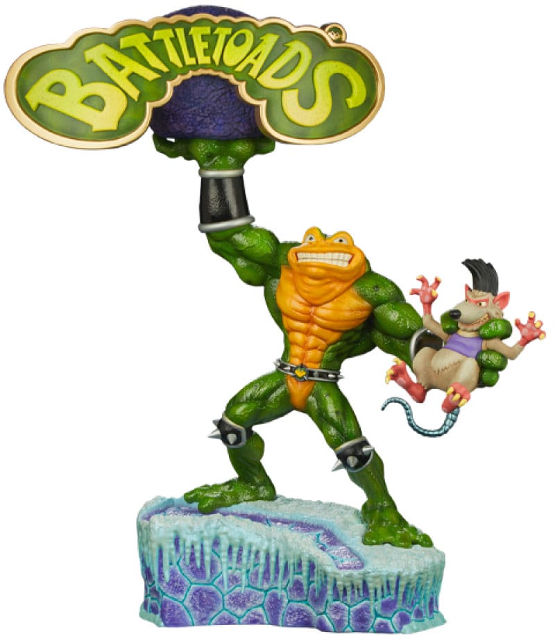 Battletoads Statue Zitz: Rare Cover Art 56 cm