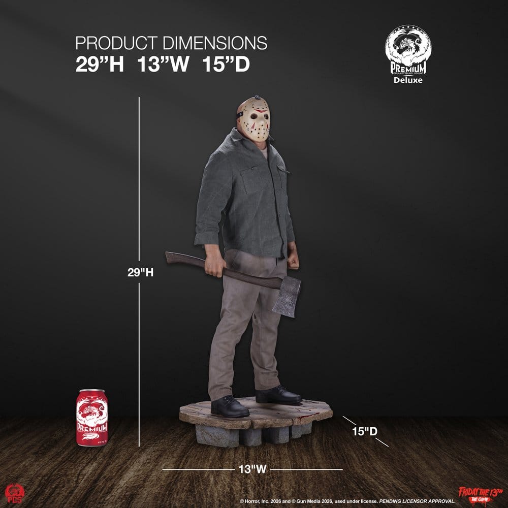 Friday the 13th: The Game Statue 1/3 Jason Part 3 (Deluxe Edition) 74 cm [19]