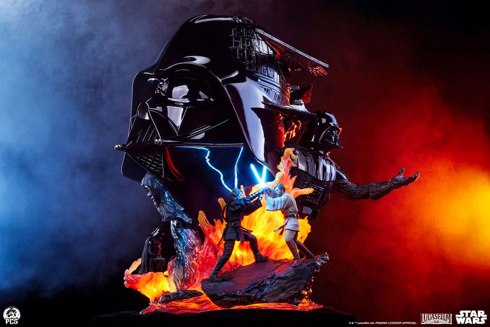 PRECOMENZI - Star Wars Fine Art Bust Darth Vader 56 cm
