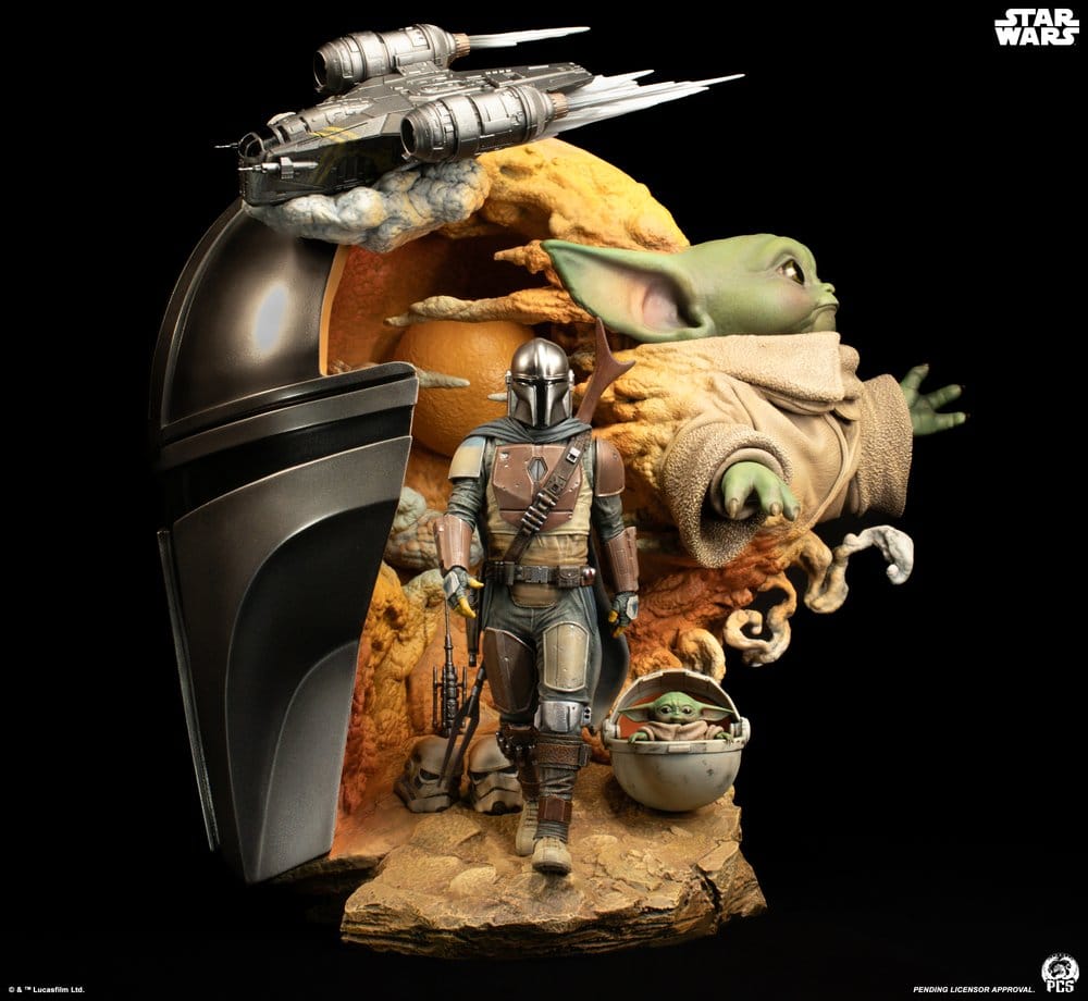 Collectibles - Star Wars: The Mandalorian Fine Art Bust 41 cm