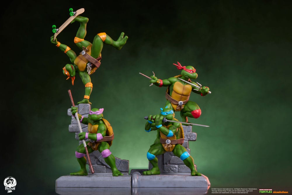 PRECOMENZI - Teenage Mutant Ninja Turtles PVC Statue 4-pack 20 cm