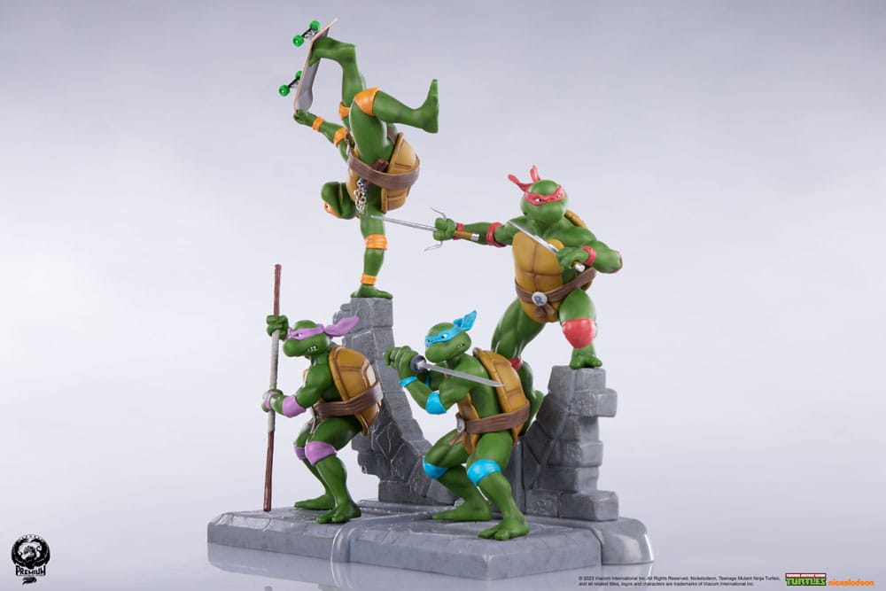 Teenage Mutant Ninja Turtles PVC Statue 4-pack 20 cm [7]