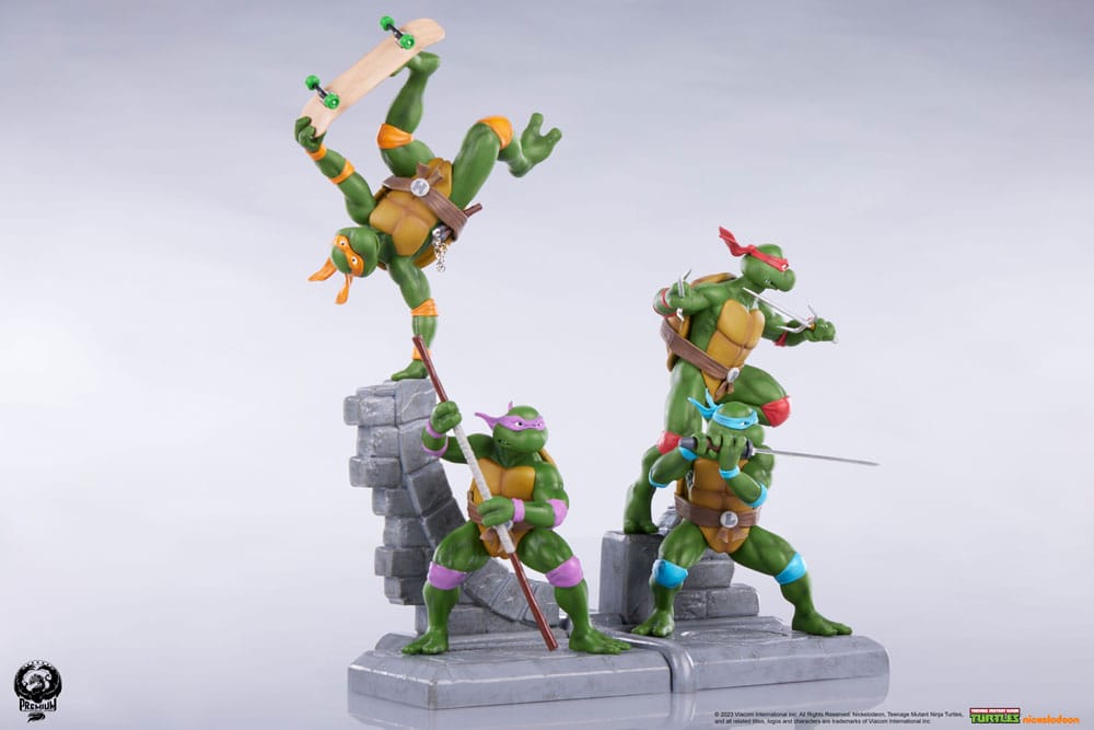 Teenage Mutant Ninja Turtles PVC Statue 4-pack 20 cm [8]