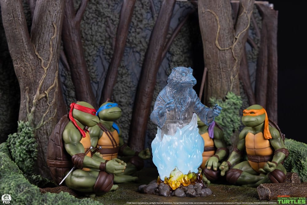 Teenage Mutant Ninja Turtles (Movie Moments) Mini Scale Diorama Splinter's Spirit 36 cm [2]