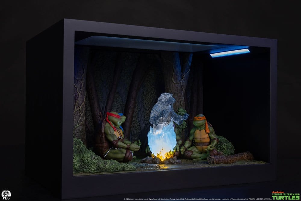 Teenage Mutant Ninja Turtles (Movie Moments) Mini Scale Diorama Splinter's Spirit 36 cm [5]