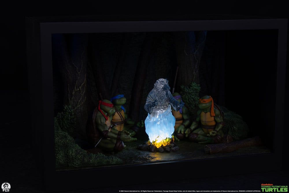 Teenage Mutant Ninja Turtles (Movie Moments) Mini Scale Diorama Splinter's Spirit 36 cm [8]