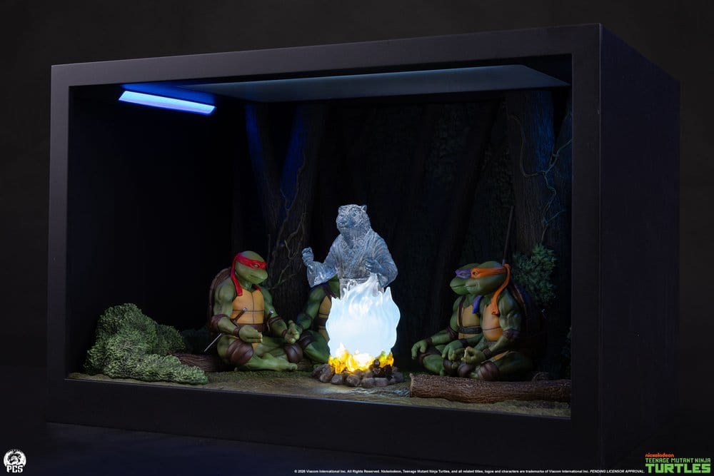Teenage Mutant Ninja Turtles (Movie Moments) Mini Scale Diorama Splinter's Spirit 36 cm [9]
