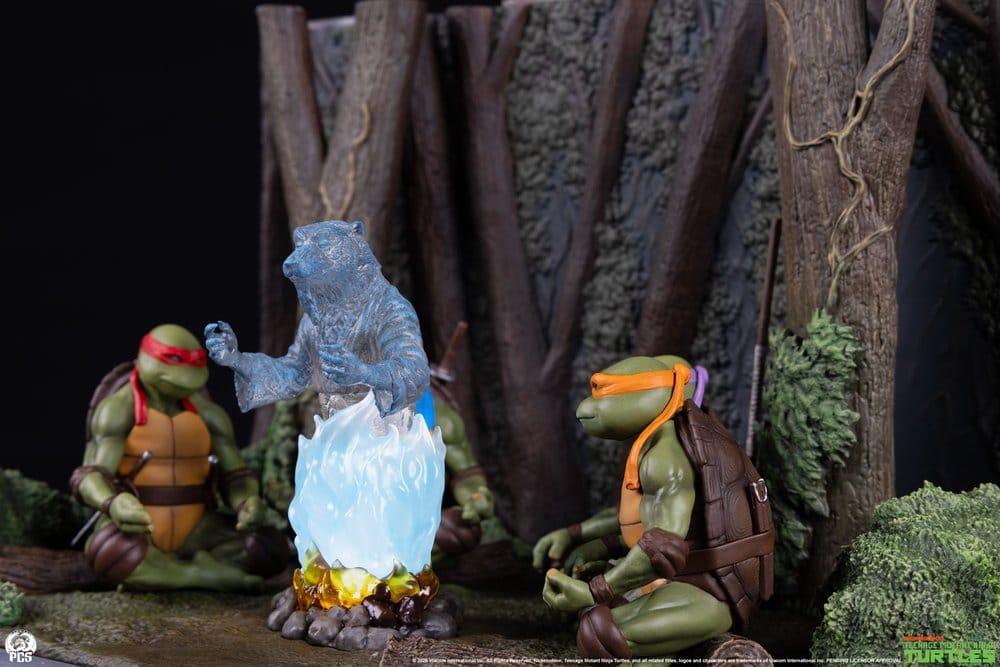 Teenage Mutant Ninja Turtles (Movie Moments) Mini Scale Diorama Splinter's Spirit 36 cm [10]