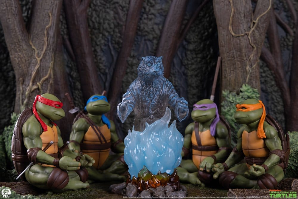 Teenage Mutant Ninja Turtles (Movie Moments) Mini Scale Diorama Splinter's Spirit 36 cm [15]