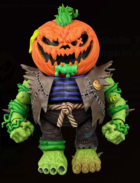 Madballs Action Figure Trashin' Pumpkin 15 cm