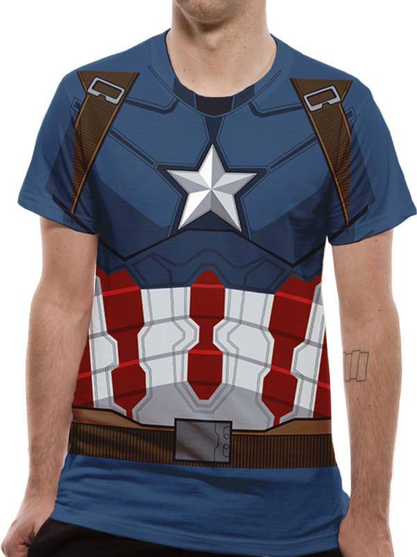 Camiseta Capitan Ámerica Primer Vengador
