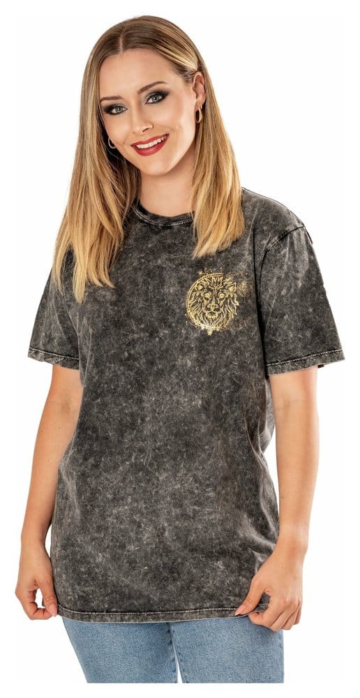 Harry Potter T-Shirt Acid Wash Gryffindor Size S