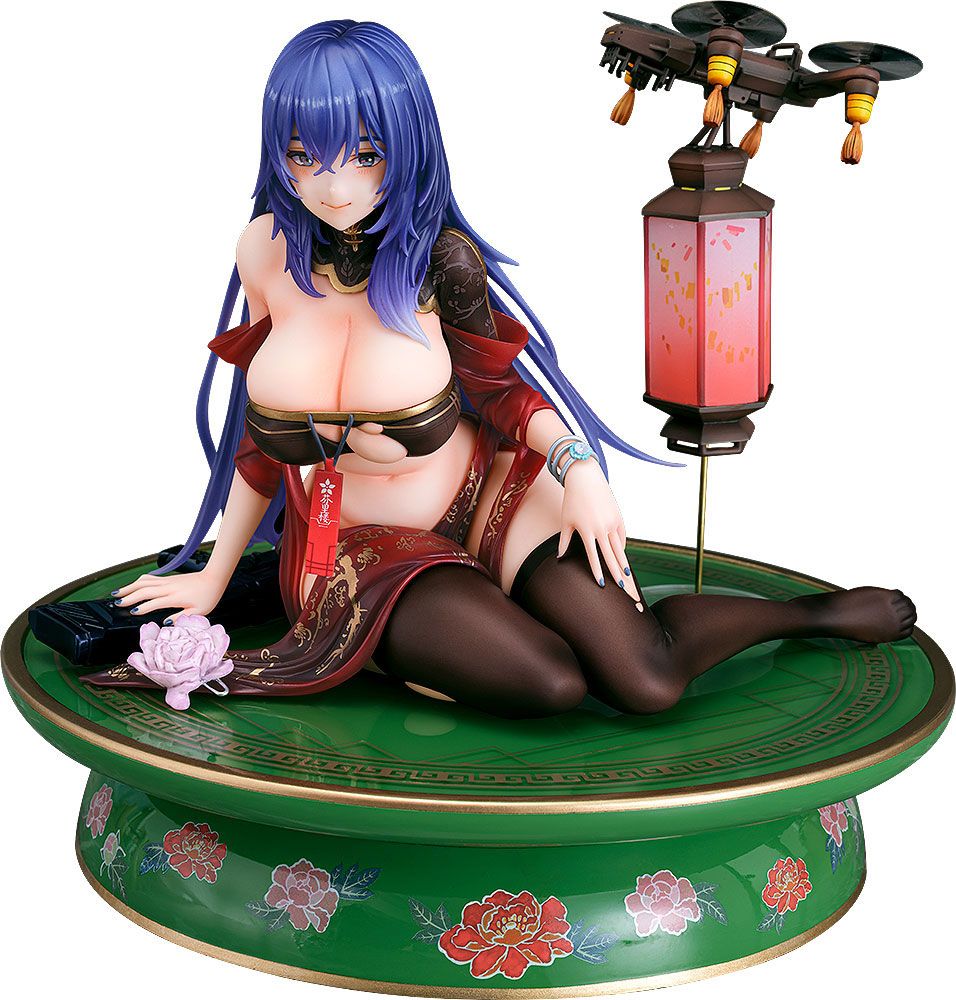 Girls Frontline PVC Statue 1/6 DP-12: Echeveria Lantern Crimson 13 cm