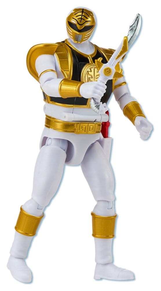 Power Rangers Auto-Morphin Action Figure White Ranger 15 cm [4]