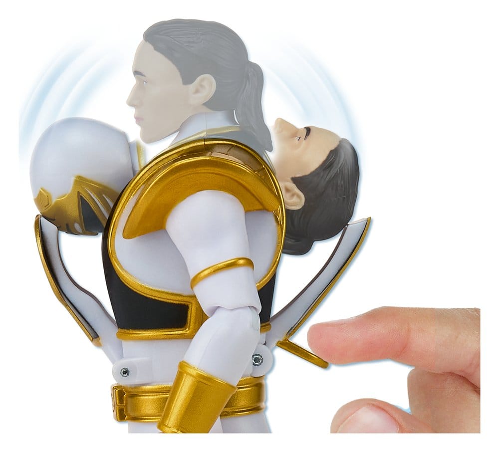 Power Rangers Auto-Morphin Action Figure White Ranger 15 cm [2]
