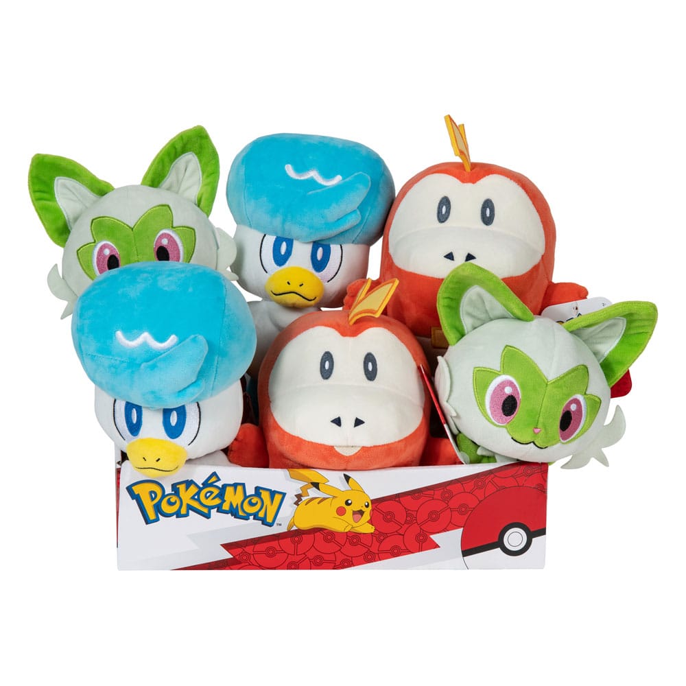 Pokémon Plush Figures Version B 20 cm Assortment (6)