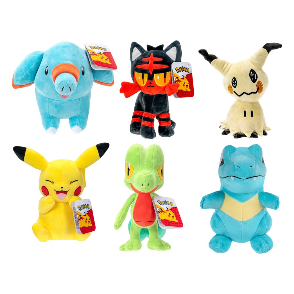 Pokémon Plush Figures Version C 20 cm Assortment (6)