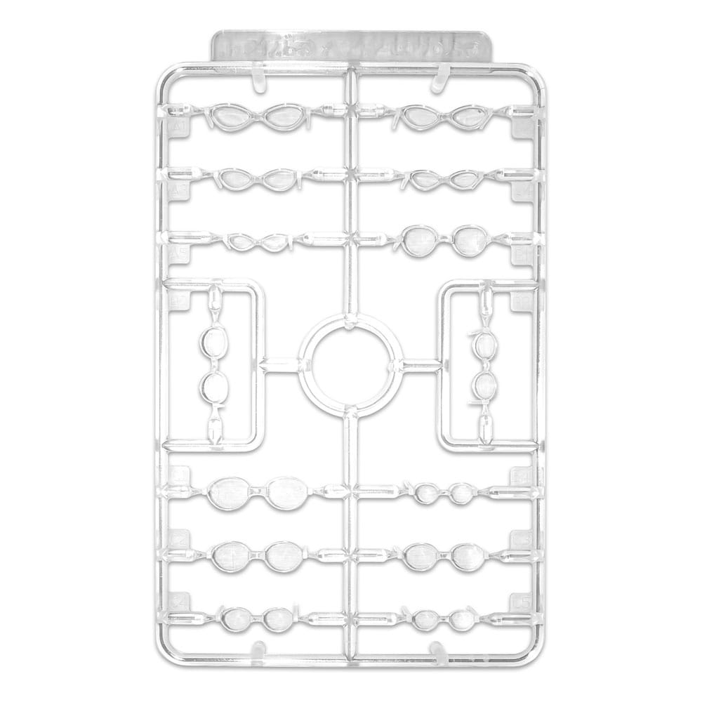 Model Kit Accesoory Set Glasses 1 (clear) (3rd-run)