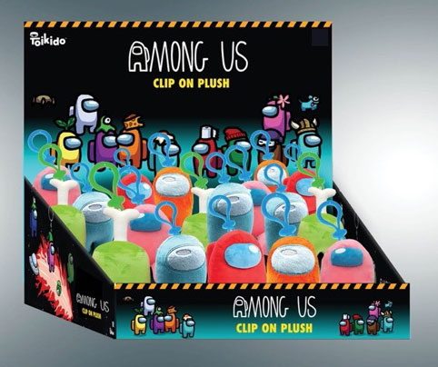 Among Us Clip on Plush Hanger Crewmates 13 cm Display (18)