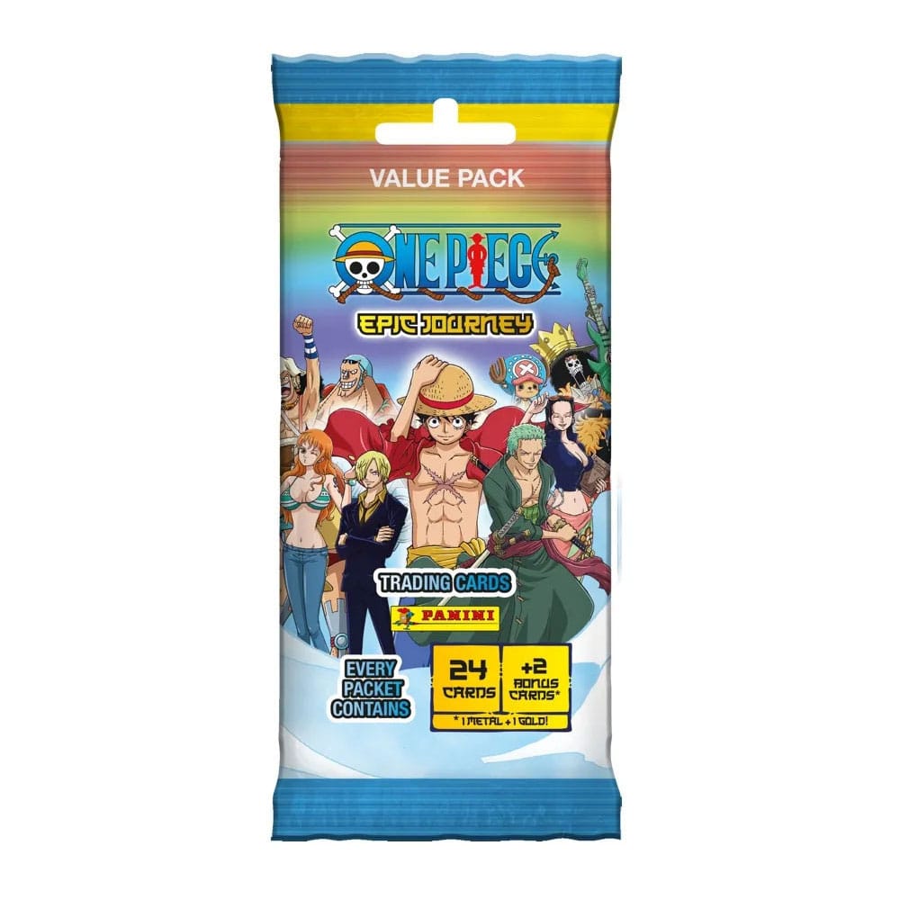 Køb One Piece Trading Cards Epic Journey Value Pack Display (10