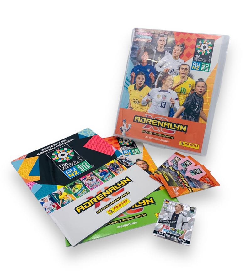 FIFA Women's World Cup 2023 Adrenaline XL Trading Cards Starter Pack *German Version*