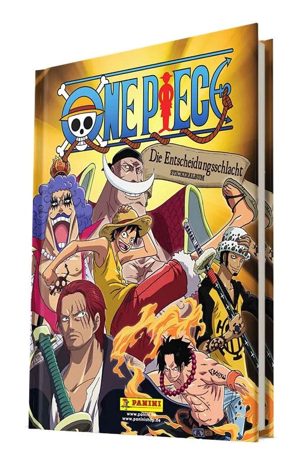 One Piece: Summit War Sticker Collection Hardcover Album *German Version*