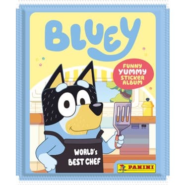 PRECOMENZI - Bluey 2026 Sticker Eco-Blister *German Version*