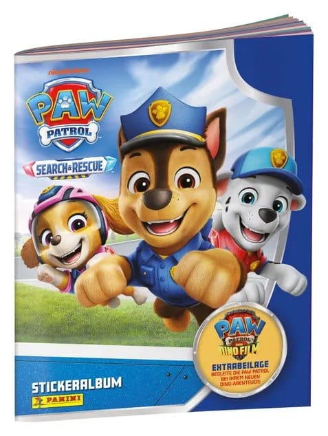PRECOMENZI - PAW Patrol 2026 Sticker Collector's Album *German Version*