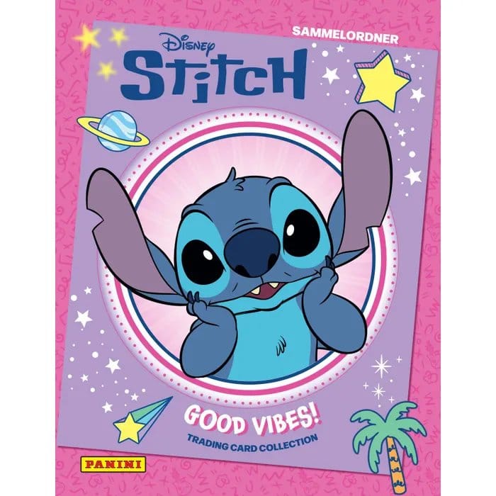 PRECOMENZI - Stitch Trading Cards Good Vibes Starter Pack *German Version*