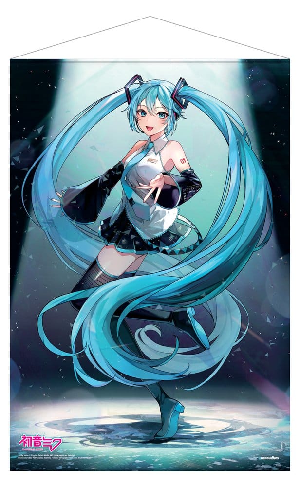 PRECOMENZI - Hatsune Miku Wallscroll On Top of the World (Maxi Size) 61 x 91 cm