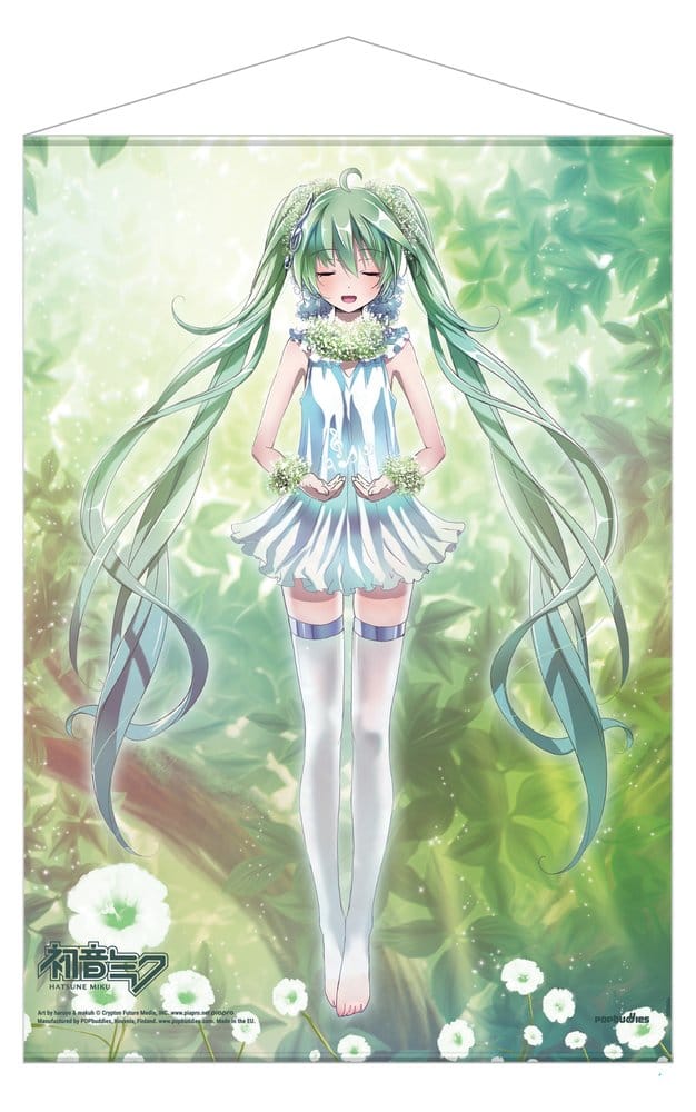 PRECOMENZI - Hatsune Miku Wallscroll Natures Song 50 x 70 cm