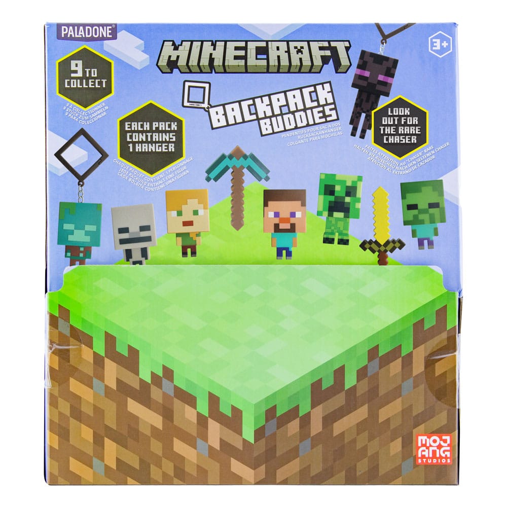 Minecraft Backpack Buddies Mystery Bags Series 4 Display (24)