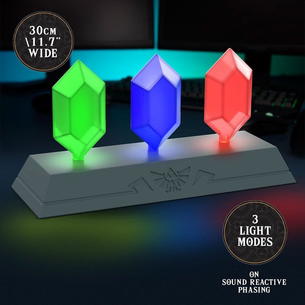 PRECOMENZI - The Legend of Zelda Icon Light Plus Light Rupee 30 cm