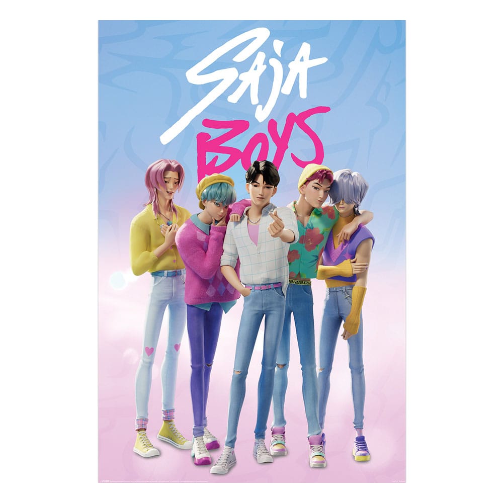 Pyramid International KPop Demon Hunters Poster Pack Saja Boys 61 x 91 cm (4)