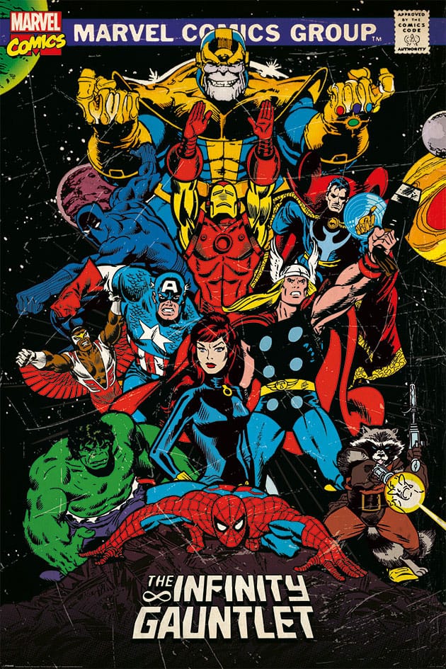 Marvel Comics Poster Pack The Infinity Gauntlet 61 x 91 cm (4)