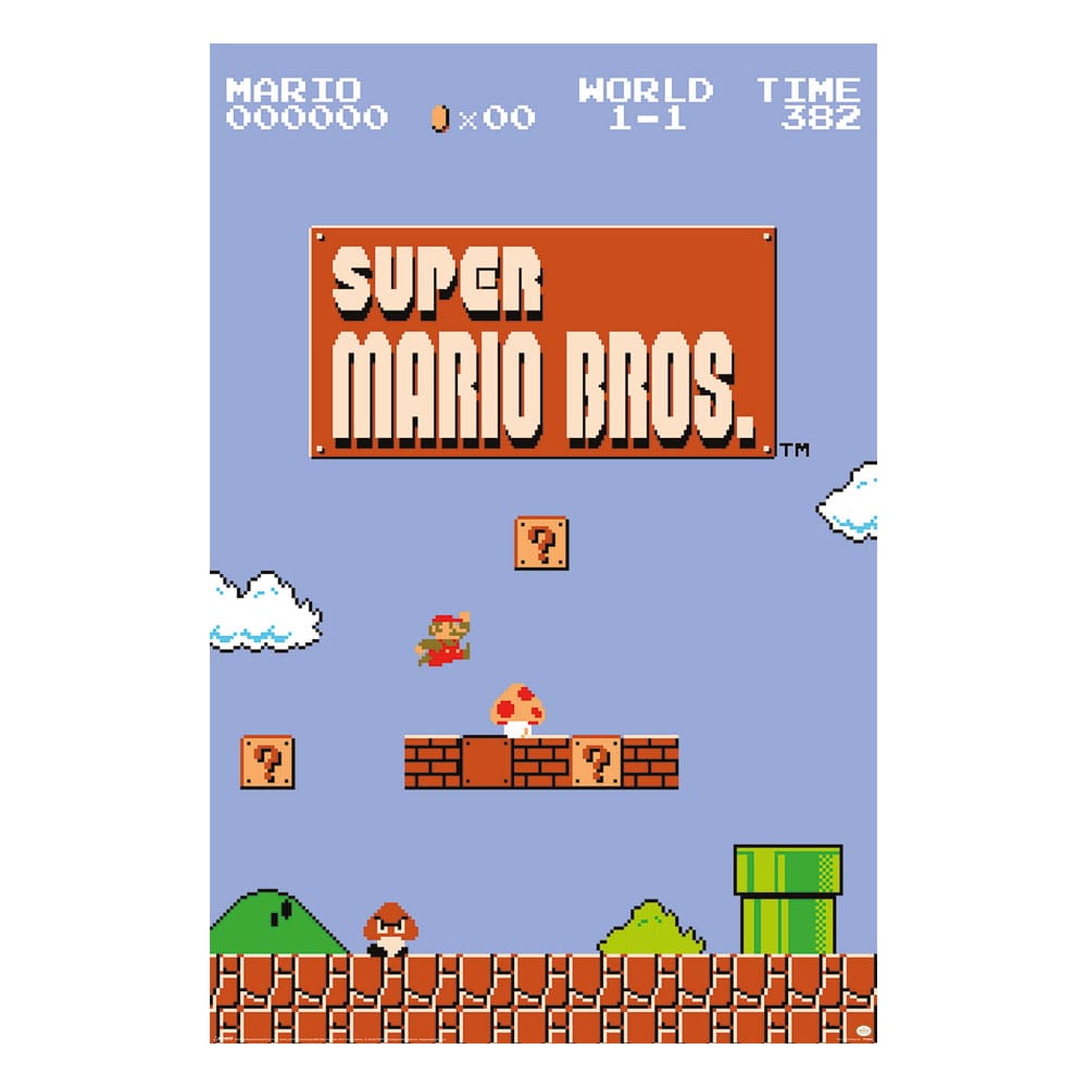 Super Mario Brothers Poster Pack World 1-1 61 x 91 cm (4)