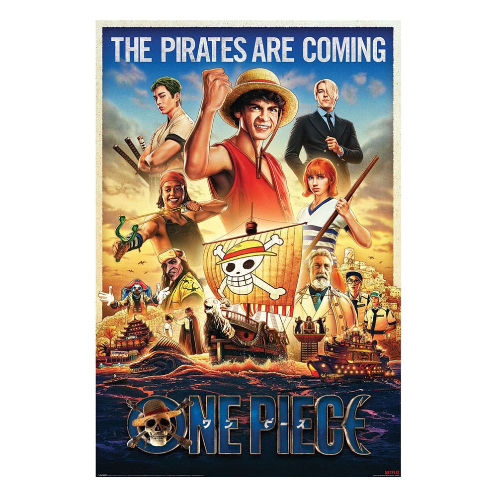 One Piece Poster Pack Pirates Incoming 61 x 91 cm (4)
