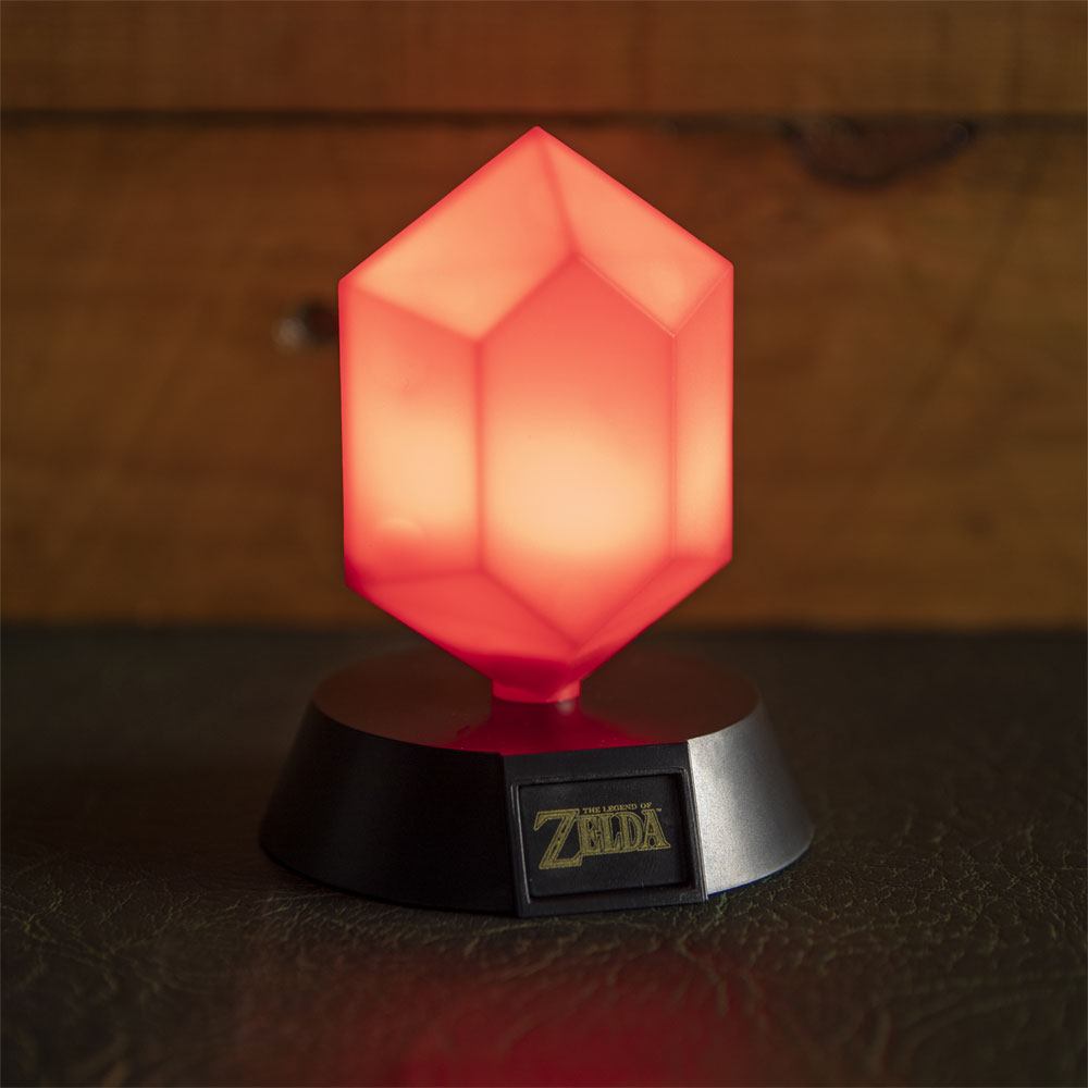 PRECOMENZI - The Legend of Zelda 3D Icon Light Red Rupee 10 cm