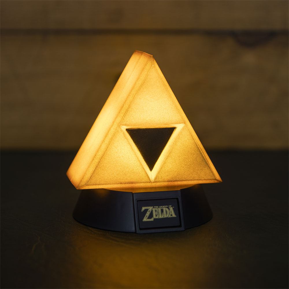 PRECOMENZI - The Legend of Zelda 3D Icon Light Gold Triforce 10 cm
