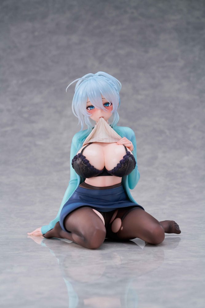 Original Illustration Statue 1/4 Snow Woman Yukino Mifuyu Sitting Yukino 23 cm