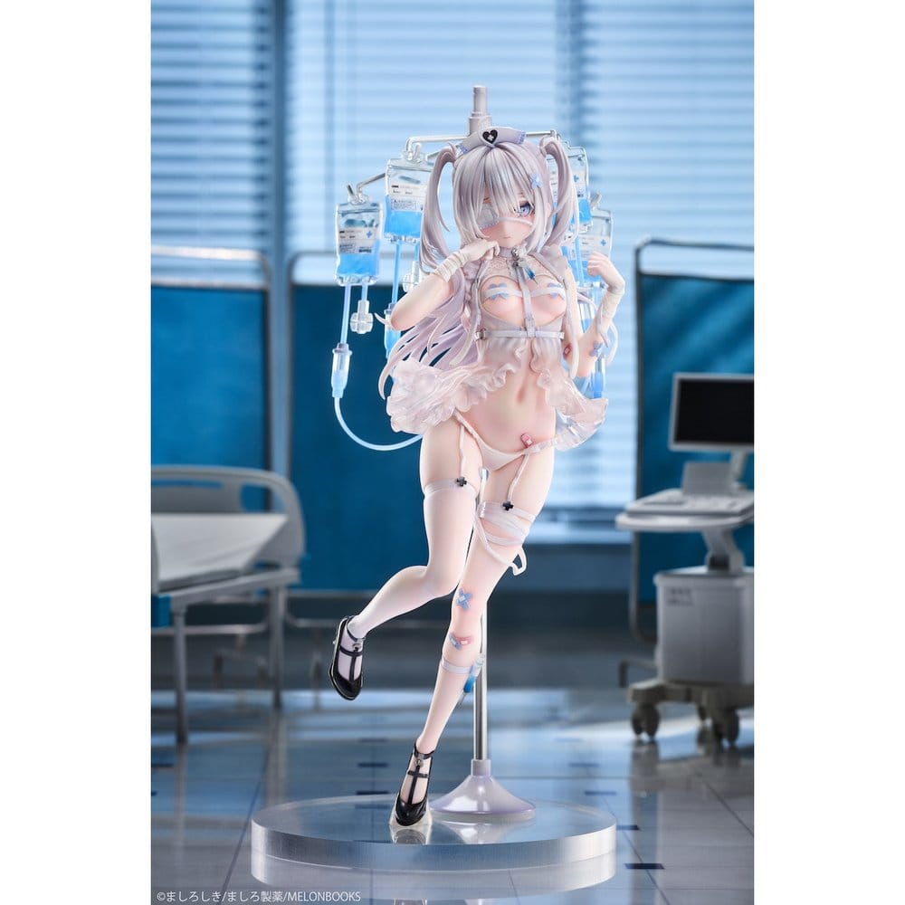 PRECOMENZI - Original Character PVC Figure 1/6 Mikuro Siino Nurse Ver. Regular Edition Illustrated by Mashiro Shiki 29 cm