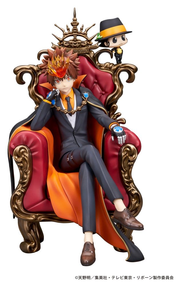 Katekyo Hitman Reborn PVC Figure Tsunayoshi Sawada & Reborn 21 cm