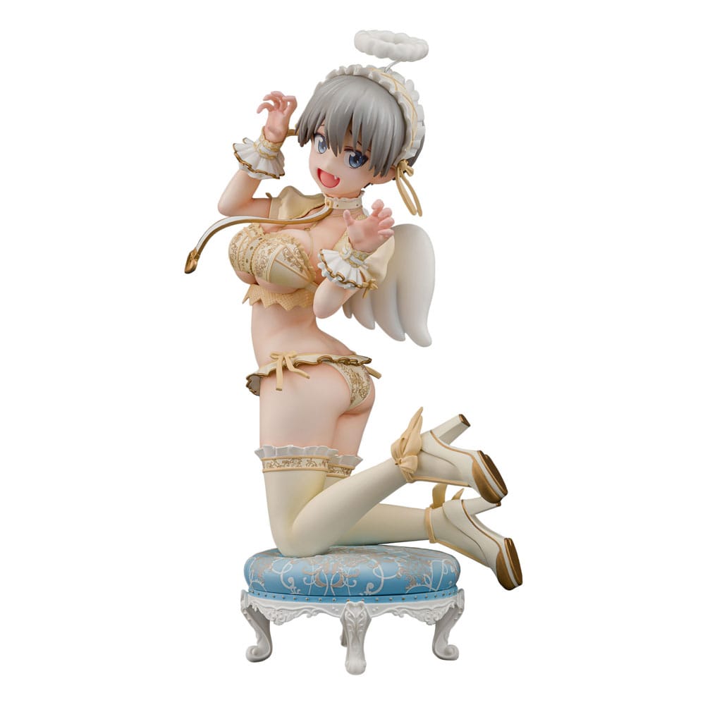 PRECOMENZI - Uzaki-chan Wants to Hang Out! PVC Statue 1/7 Hana Uzaki Angel Ver. 19 cm