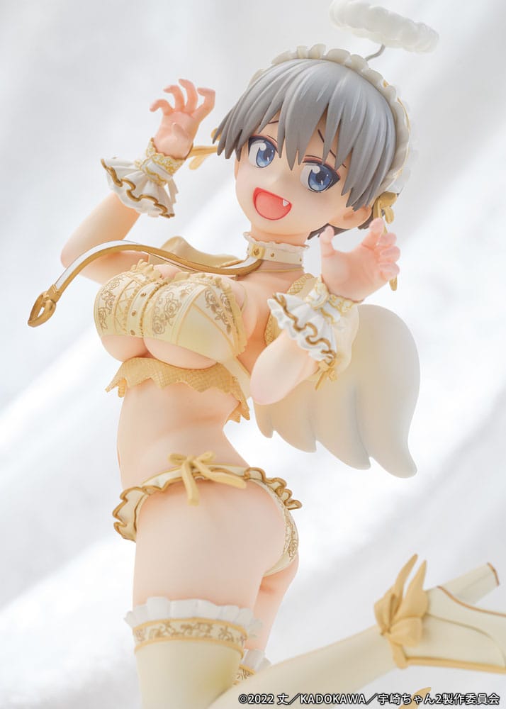 Uzaki-chan Wants to Hang Out! PVC Statue 1/7 Hana Uzaki Angel Ver. 19 cm [11]