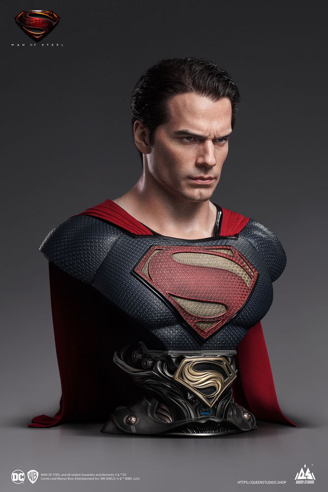 Superman Bust Man Of Steel 胸像　スタチューフィギュア 3D Printable Man of Steel Bust by Eastman