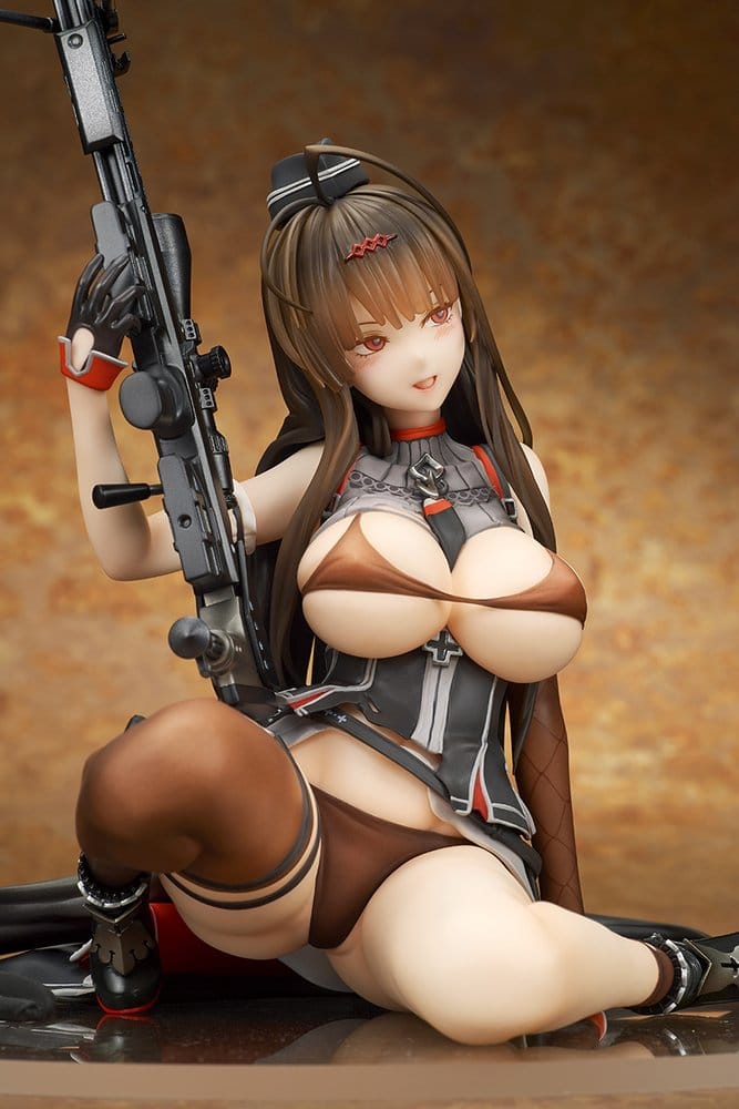 PRECOMENZI - Girls' Frontline PVC Figure 1/7 Gd DSR-50 Heavy Damage Ver. 24 cm