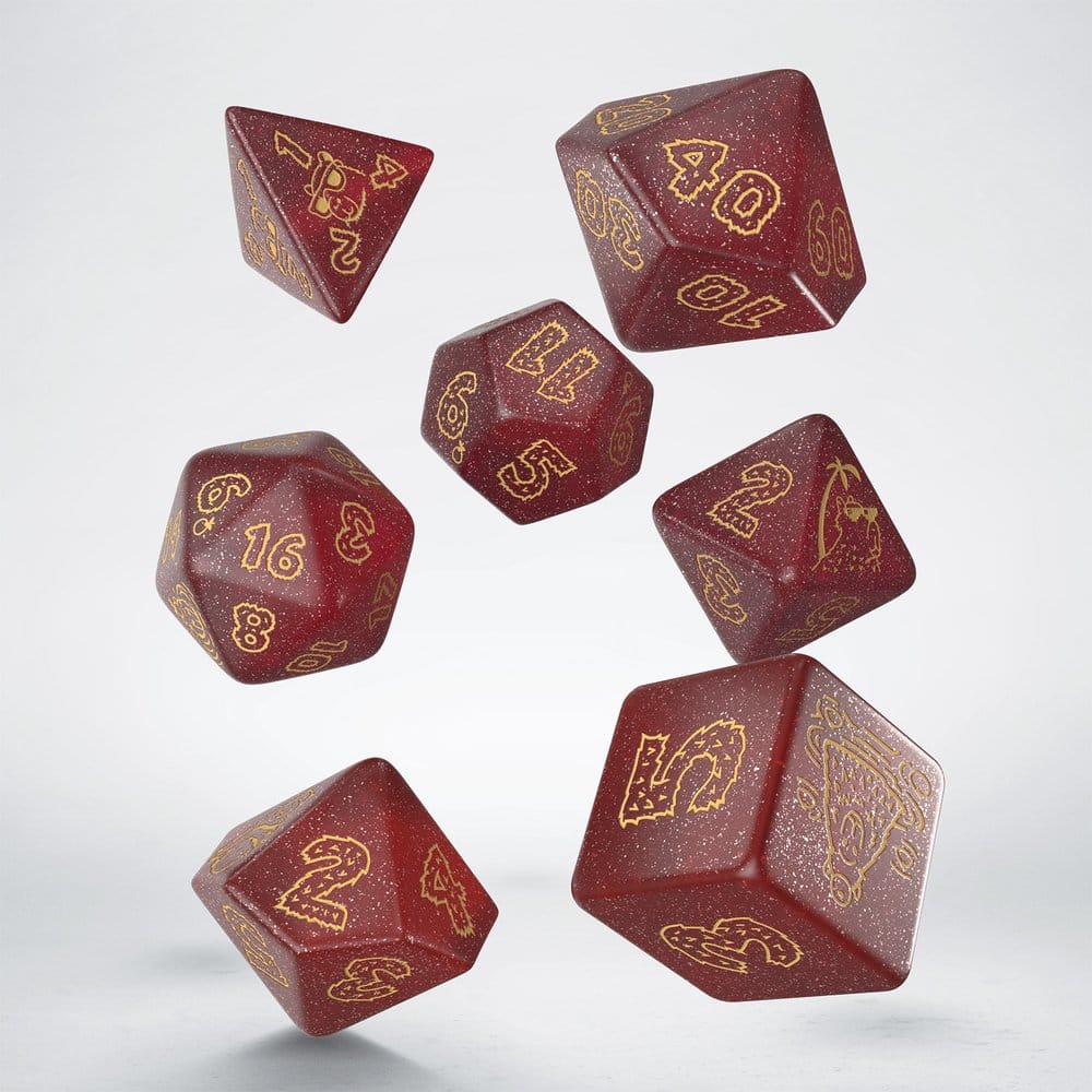 Capybara Dice Set of 7 Chillo [5]